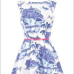 Oasis Pagoda Dress UK18